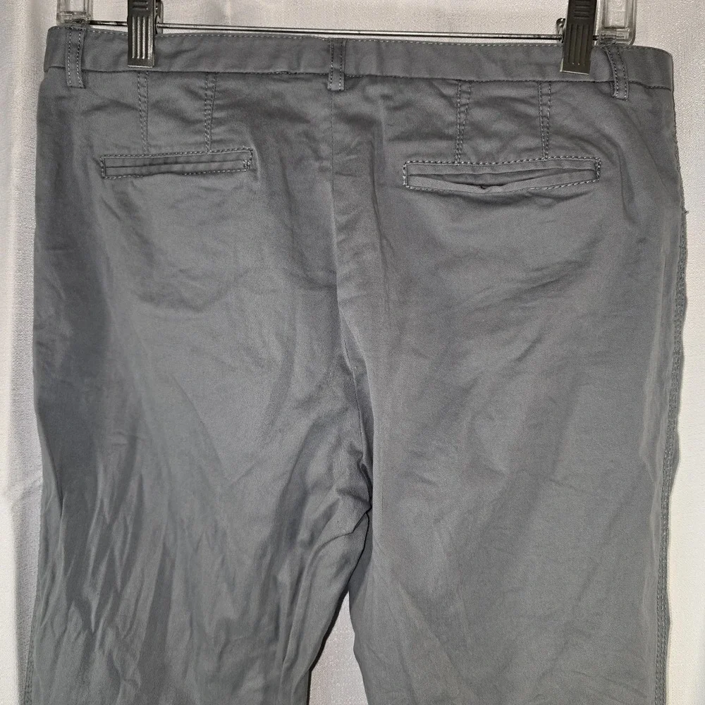ATM Anthony Thomas Melillo Pants Women Size 8‎ Gray Chino Cargo Stretch
